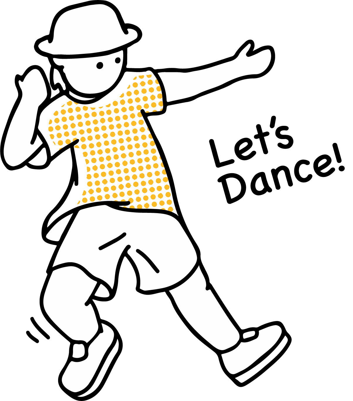 ダンスしている男の子２